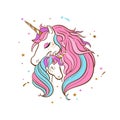 Unicorn family. Love. Magic. Dream 3