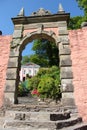 Unicorn House At Portmeirion Seem From The Piazza - Portmeirion, North Wales Royalty Free Stock Photo