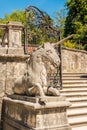 Unicorn near the gates of Mirabell gardens, Salzburg, Austria