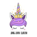Unicorn queen inspiration card design
