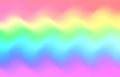 Unicorn rainbow wave background. Mermaid galaxy pattern