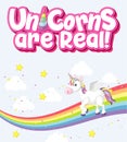 Unicorn are real sign