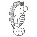 unicorn seahorse animal