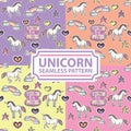 Unicorn Seamless Pattern