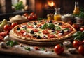 Mozzarella Masterpiece: Healthy Home Cooking Pizza