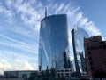 Unicredit Tower, Piazza Gae Aulenti, Milan, Italy. 15/04/2016 Royalty Free Stock Photo