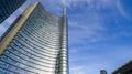 Unicredit tower, square Gae Aulenti, Milan, Italy