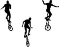 Unicycle Royalty Free Stock Photo