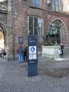 Unidentifed People visiting Old Town Hall aka Altes Rathaus