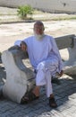 Unidentified Afghan Man sitting in shades and posing