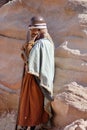 Unidentified Bedouin dresses in armor like Nabataean soldier guard