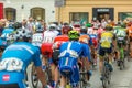 Unidentified bikers racing on streets of Zagreb