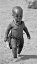 Unidentified child Himba tribe. Otjikandero Himba Orphan Village Project