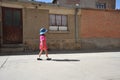 Unidentified children on the streets of Oruro.