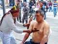 Unidentified ecuadorian healer