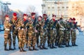 The unidentified French paratroopers , Paris, France.