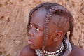 Unidentified Himba baby tribe in Namibia