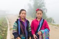 Unidentified Hmong child in Sapa, Vietnam Royalty Free Stock Photo