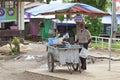 Unidentified Indian's man made Roti.