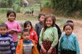 Unidentified kids in mountainous district of Van