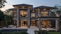 Unidentified Luxury Home Exterior the rich