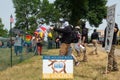 Unidentified Masked Protestors and Festival Attendees at Hudson Pride