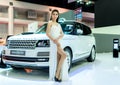 Unidentified Model with Range Rover