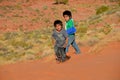 Unidentified navajo children