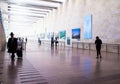 Unidentified passengers at Ben Gurion International Airport. Tel Aviv. Israel Royalty Free Stock Photo