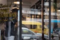 Unidentified People enjoy dining in Centre Place in Melbourne