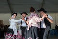 An unidentified people performs a Traditional Portuguese folkloric music