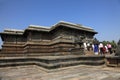 People visit the Chennakeshava temple