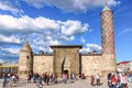 Yakutiye Medrese,Madrrasah that is a historical building in Erzurum Royalty Free Stock Photo