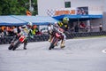 Unidentified racers in Super Moto