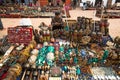 Unidentified seller souvenirs at Durbar Square