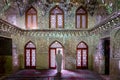 Unidentified woman inside Shah e Cheragh Shrine, Shiraz, Iran Royalty Free Stock Photo