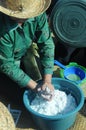 Making Coconut Cream