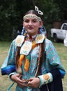 Unidentified Young Native American during 40th Annual Thunderbird American Indian Powwow