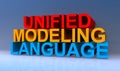 Unified modelling language on blue