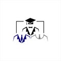 uniform icon vector logo creative illustration concept Royalty Free Stock Photo