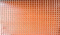 Orange tile texture, pattern, background, surface, design, Stock Photo, Generative AI Royalty Free Stock Photo