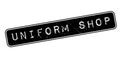 Uniform Shop rubber stamp