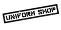 Uniform Shop rubber stamp