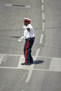Uniformed police officer on Grand Cayman