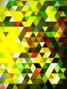 An unimaginable illustration of matchless colorful geometric pattern of rectangles Royalty Free Stock Photo