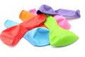 Uninflated Balloons Royalty Free Stock Photo