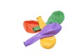 Uninflated balloons. Royalty Free Stock Photo