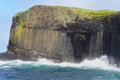 The entrance to Fingal\'s Cave on the isle of Staffa in Scotland