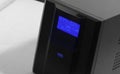 Uninterruptible power supply UPS close-up on a white background Royalty Free Stock Photo