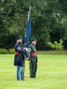 Union Army flag-bearer of the American Civil War.